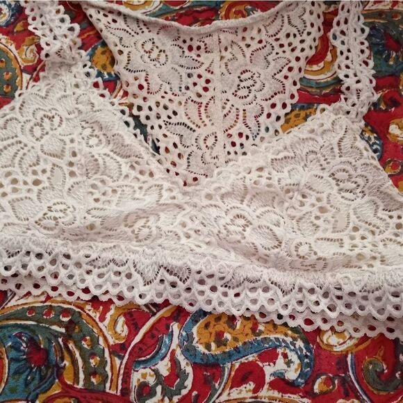 French Affair Lined Lace 80% Nylon Polyester Spand - Picture 1 of 5